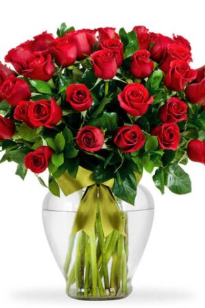Arreglo Floral con 48 Rosas Rojas #101