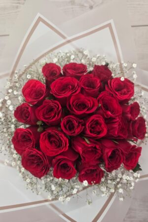 Ramo de 24 Rosas Rojas #2614