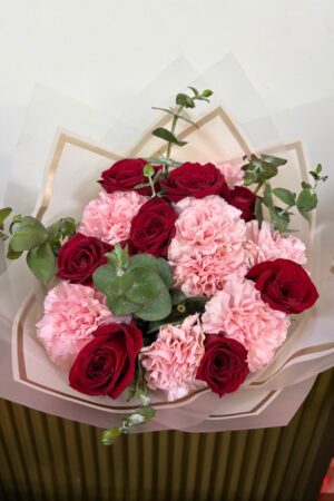 Bouquet Rosas y Claveles